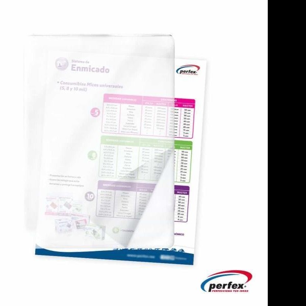 MICA TERMICA OFI. 229X368 MM. 8 MIL. PERFEX PZA